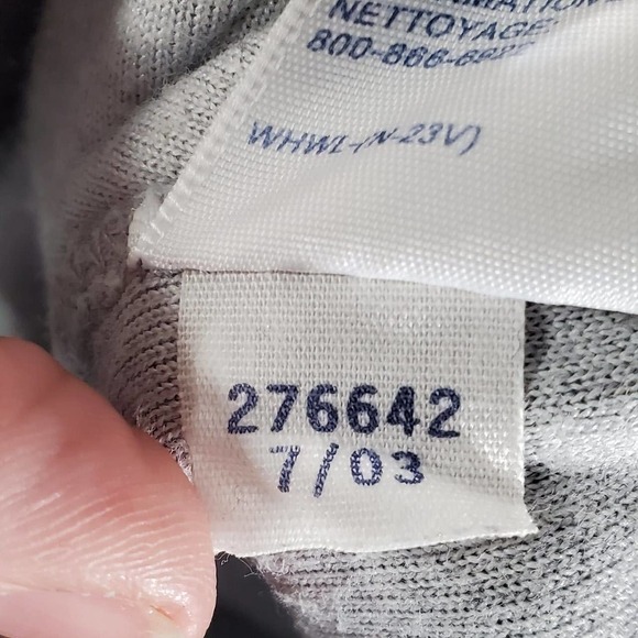 Tommy Hilfiger Vintage Y2K Drawstring Waist Lounge Pants Gray Size Medium - Picture 10 of 11